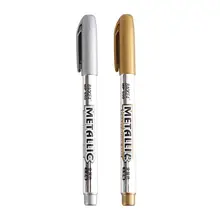 金色・銀色ペイントマーカー【DIY用・黒カード紙・サイン用】