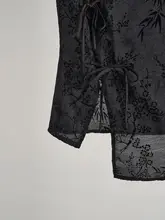 新中式国風改良旗袍風エレガント上衣とスカート【フラワー刺繍・斜め襟・立ち襟】（セットアップ対応）