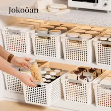 キッチン用収納ボックス【家庭用・デスクトップ・プラスチック製・お菓子・おもちゃ整理用】