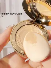 極上の柔らかさで使いやすいミニパフ【湿乾両用・鼻翼やクマに対応】