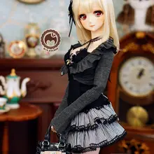 BJD人形用衣装【日常使い・カジュアルスタイル・三分丈】（セットアップ対応）