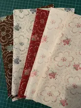ローズ柄の布地【ハンドメイドDIY用・こども服作りに最適】