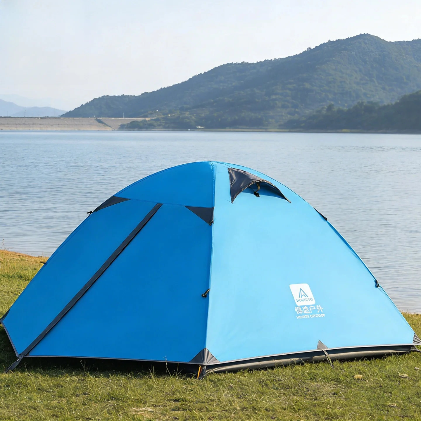 アウトドア用折りたたみテント：防雨・携帯便利・厚手の1人用・2人用対応モデル