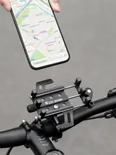 West Biking 自転車 スマホホルダー アルミ合金 マウンテンバイク ロードバイク 対応 配達 ナビゲーション 汎用 サイクル用品