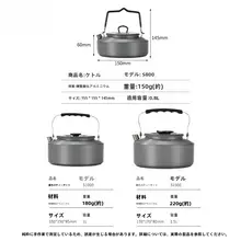 柯曼 S800 電気ケトル【軽量・携帯型・1.5L・家庭用・コーヒー・お湯沸かし】