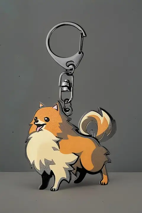 [FANTHFUL] 幽霊の策略 ミサイル庫ニュリ金属キーホルダー【ゲーム関連公式グッズ】