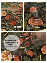 テーブルマット レザー アメカジ ヴィンテージ 上品 防油 撥水 お手入れ簡単 長方形