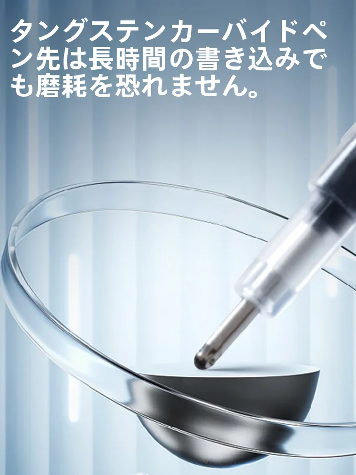 全針管中性ペン替芯【滑らかな書き心地・黒/赤・学生用・試験対応】
