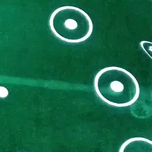 EUROPEAN TOUR 大サイズのゴルフパッティング練習マット【室内用・滑り止め機能】