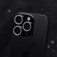 透明で高解像度のカメラレンズ保護フィルム【ブリリアントデザイン・Apple用】