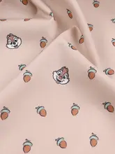 可愛らしいキャラクター！オーガニックコットン製ファッションバッグ【奇奇ティティ＆ドングリデザイン】