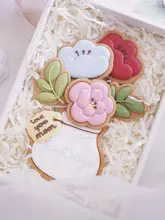 アイシングクッキー型 椿 葉 花瓶 おしゃれ 爽やか DIY 母の日 ギフト