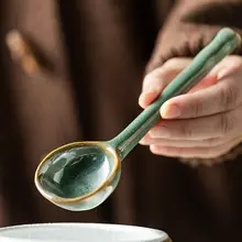 高級感ある陶器製スプーン【飯用・コーヒー用・家庭用】