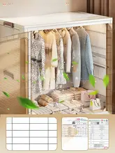 折りたたみ式 簡易衣類収納キャビネット【子供用・家庭用・寝室用】