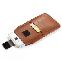 大画面対応スマートフォン用ウエストポーチ【スリムタイプ・縦型・プルオーバー】