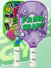 プロ仕様のカーボンファイバー製ピックルボールラケット【超軽量・練習用・デュ  アルラケット】（セットアップ対応）