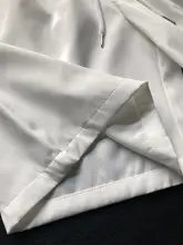 ホワイトレースアップカジュアルショートパンツメンズトレンドブランド