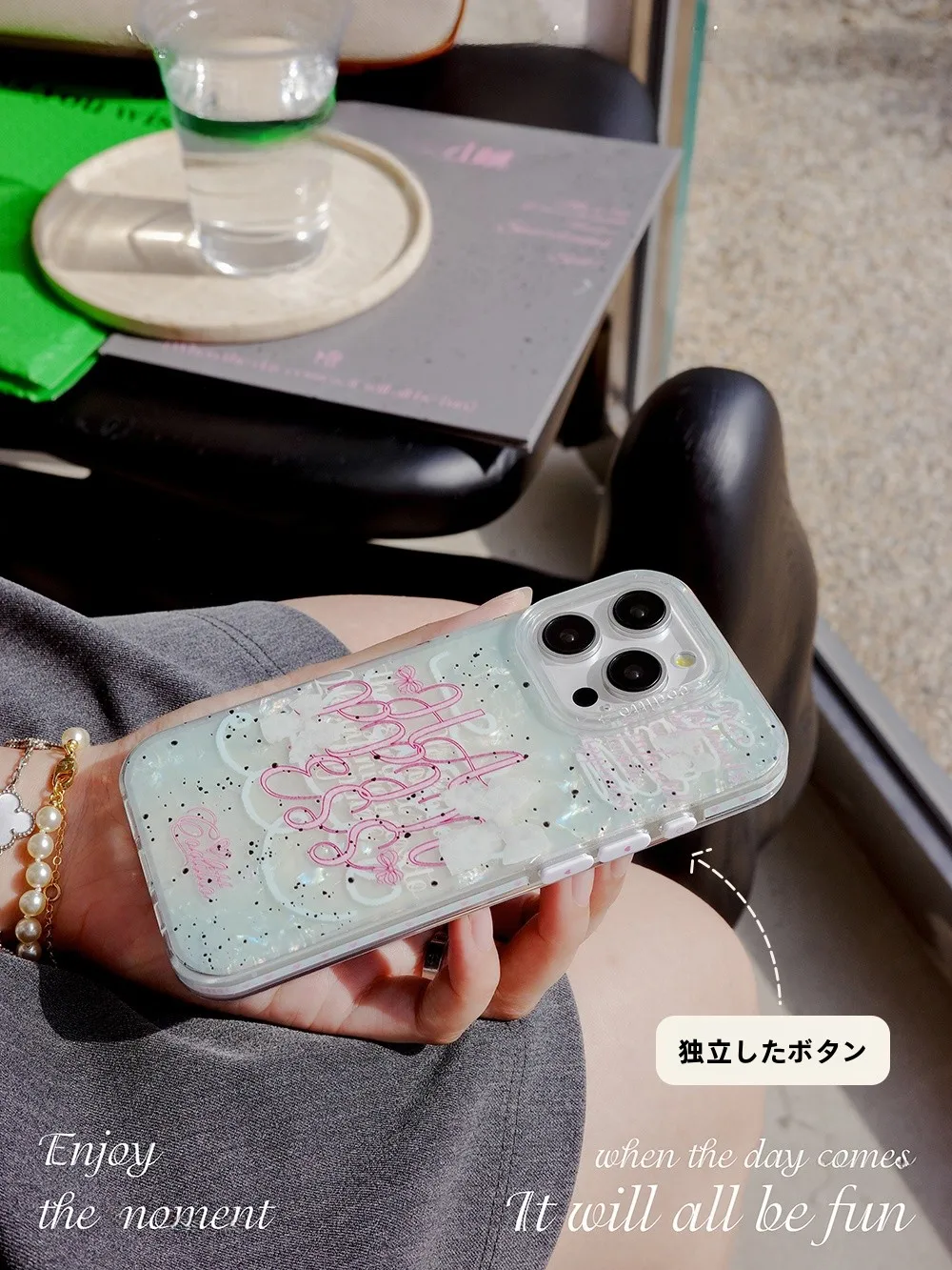 coditto iPhone用二重構造ケース：シンプルデザインでカジュアルな日常を守る