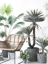 リアルな観葉植物のドラセナ鉢植え【トロピカルデザイン・インテリア装飾用】