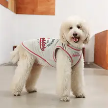 アメリカンレトロデザイン 大型犬用タンクトップ【春夏用・薄手・ラブラドール・ゴールデン・ボーダーコリー用】