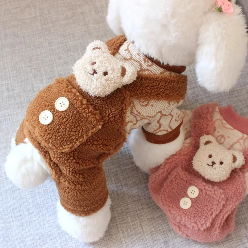 犬の服にどんなデザインが合う？冬の寒さに負けない、かわいいサロペットの選び方