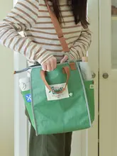 おしゃれな保温弁当バッグ【防水・防油・大容量・ピクニックや仕事用】