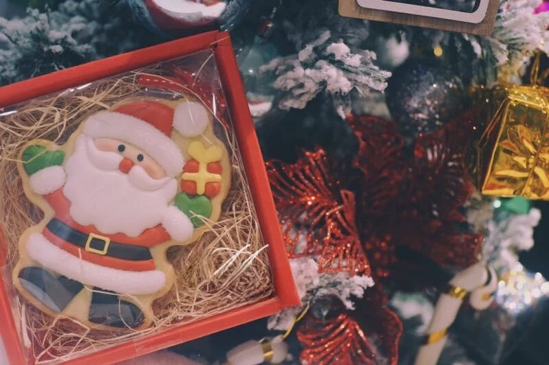 クリスマス用サンタクロースとトナカイ クッキー型：デコレーション動画付きで簡単なホームデコレーションを実現