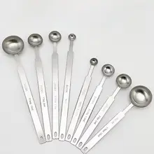 304ステンレス製 一体型 コーヒー計量スプーン【長柄・調味料に最適】