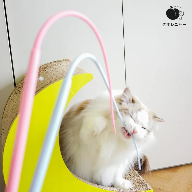 猫の遊び心を刺激！シリコン製マウス尾トイ：一人暮らしに最適な遊び道具の実用性と効果