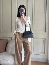 帆布とレザーのボストンバッグ【シンプルデザイン・ショルダーバッグ・女性用】