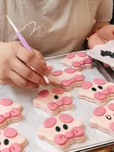 かわいいカートゥーンデザインの蓮の葉型まんじゅう型【ベビー用・DIY・食事用】