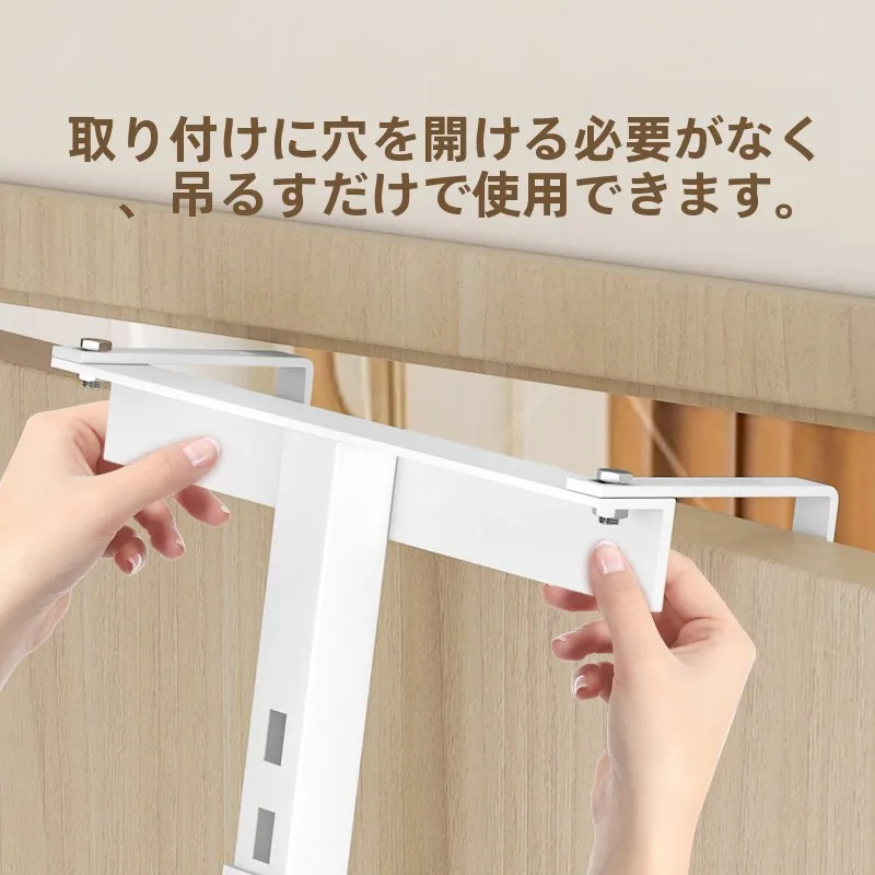 バスケットボール収納ラック：穴あけ不要のハンギング式で家庭の球類を効率的に収納