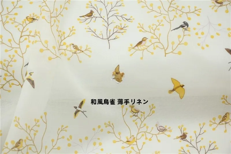 フラグメントデザインをどう選ぶ？和風小鳥プリントリネンシャツドレスの選び方と実際の使い方