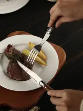 牛肉専用ナイフ【レトロデザイン・ステーキ用・ディナーシーンに最適】