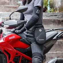 レッグバッグ ウエストポーチ ショルダーバッグ チェストバッグ 防水 バイク サイクリング ツーリング メンズ