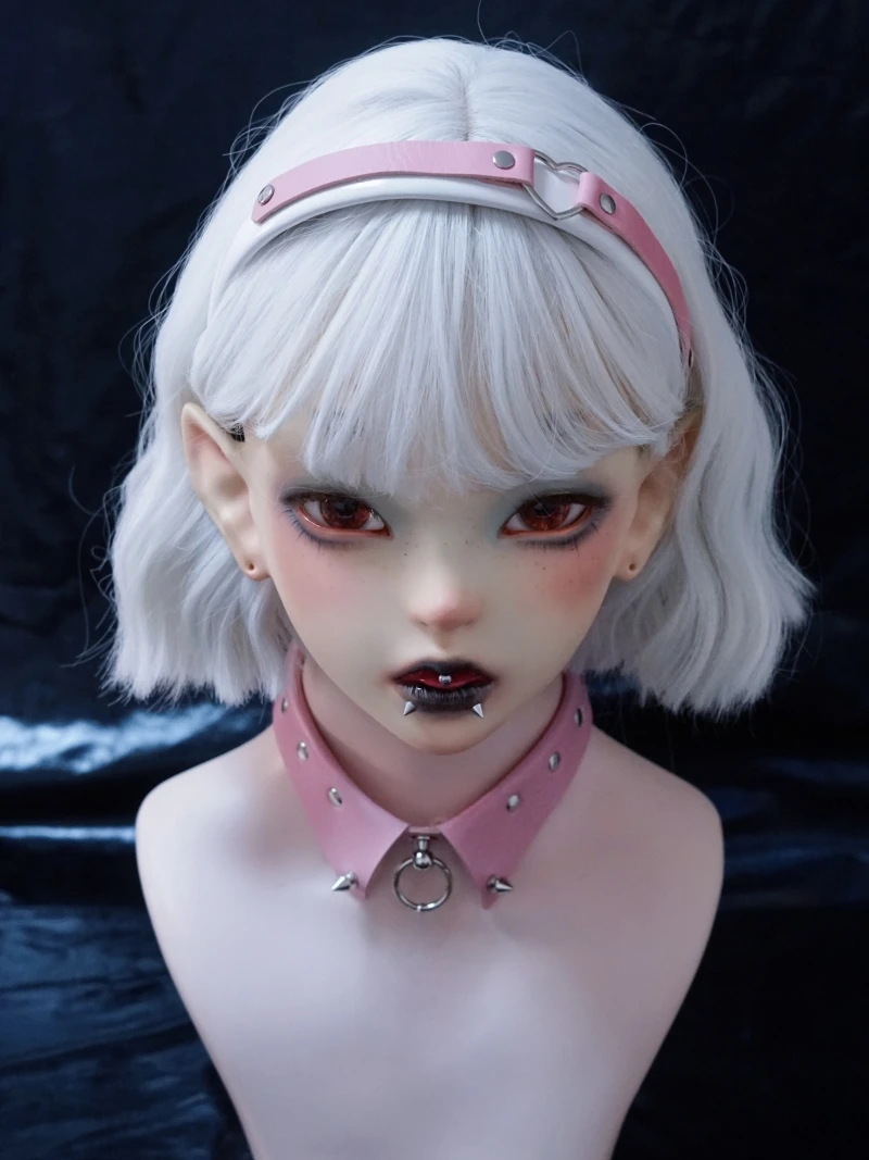 ハート型フェイクレザー ヘアバンド：ピンク色の手作りアクセサリーが提供する日常のスタイルサポート