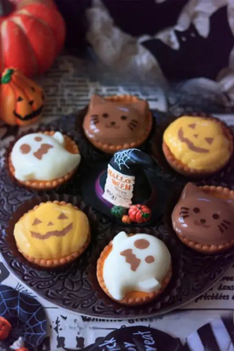 シリコン型 ハロウィン カボチャ おばけ チョコレート ケーキ おしゃれ 「COTTA」