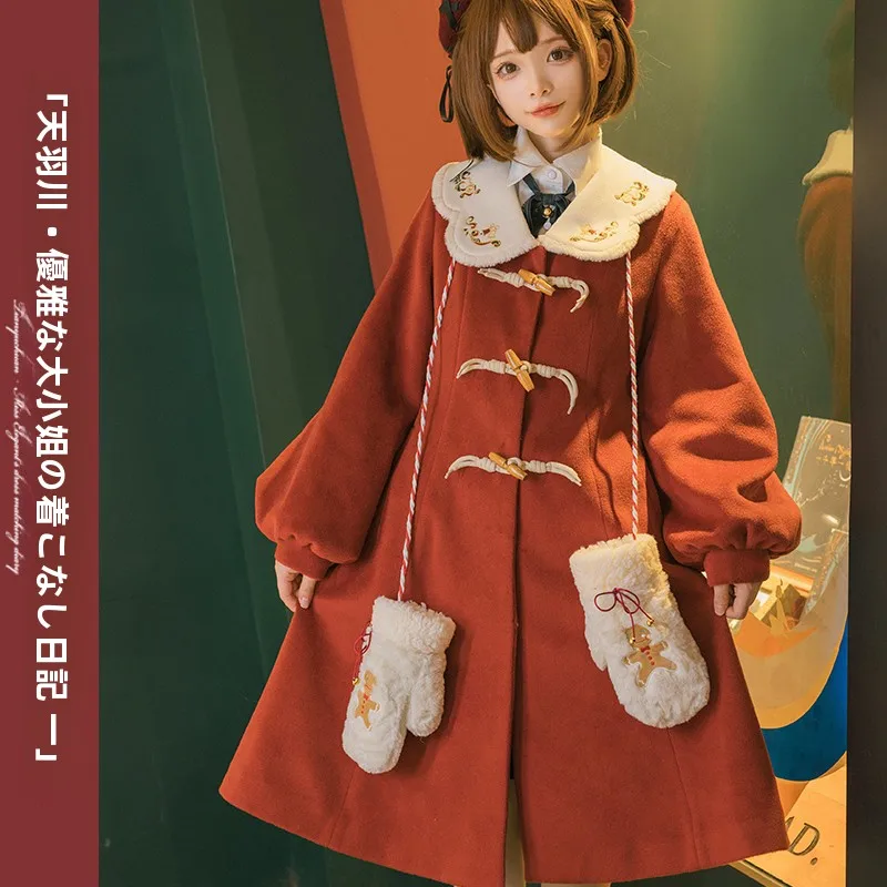 冬の祈願を込めたレディースJK制服：赤色オリジナルデザインセットアップの実用性と価格分析