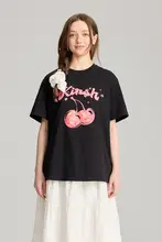クラシックプリント半袖Tシャツ【春夏用・フィット・カジュアル】