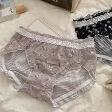 フランス風セクシー少女用パンティ【透過性・快適な三角パンツ】