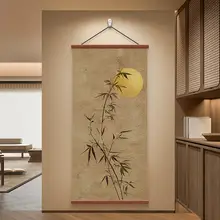 宋代美学の蓮の絵【玄関用・壁掛け・リビング・廊下・書斎・茶室用】