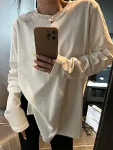 極上の柔らかさの長袖Tシャツ【カジュアル・開襟・ドルマンスリーブ】