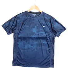 メンズ 夏用速乾迷彩Tシャツ【メッシュパネル・ラウンドネック・カジュアルスポーツ】