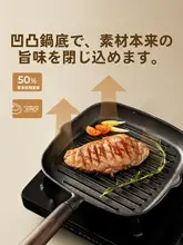 onlycook 無塗装鋳鉄製 ステーキパンセット【家庭用・フラットパン】