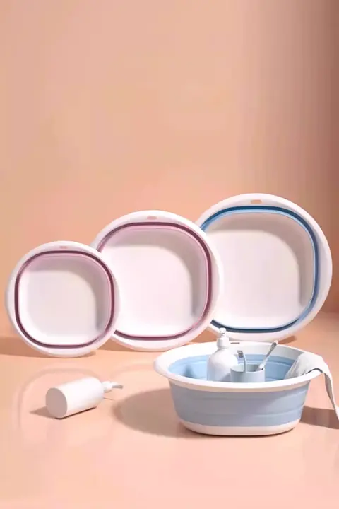 赤ちゃん用折り畳み洗面器【妊婦・産婦用・3点セット】