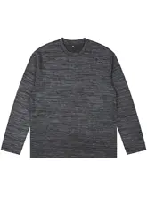 ルーズフィット 長袖クルーネックTシャツ【カジュアル・秋冬向け】