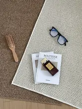 北欧風の米白色装飾ブランケット【中古・麻編み・リビング用】