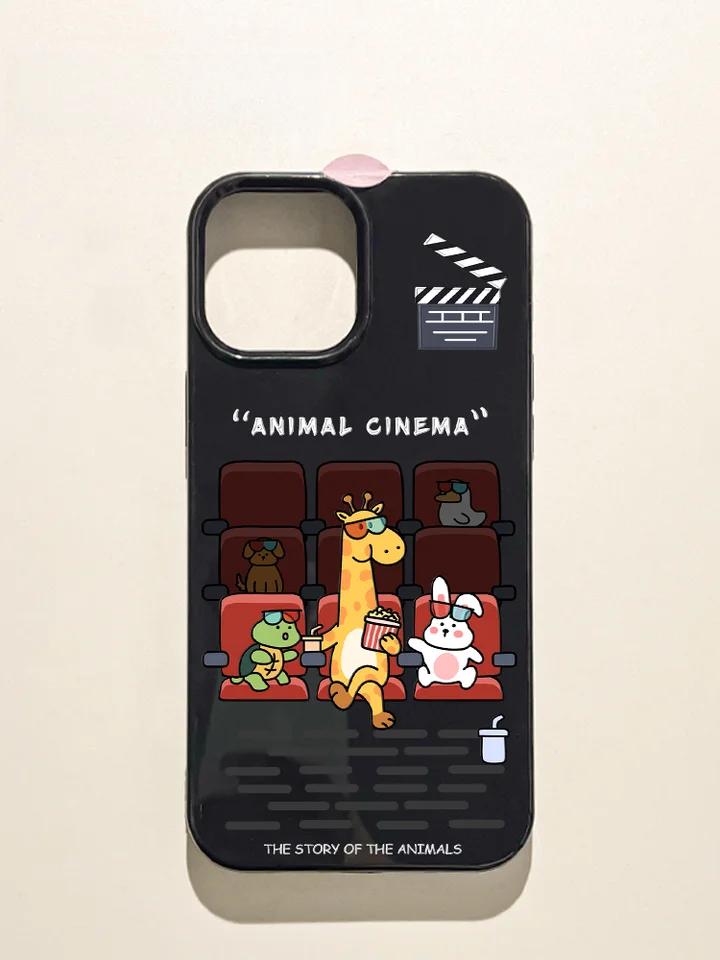 動物テーマのiPhoneケース【フルカバー・柔らかいシリコン・15pro/13対応】