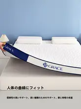 厚手ラテックスメモリーマットレス【家庭用・シングル・快適な寝心地・学生用】