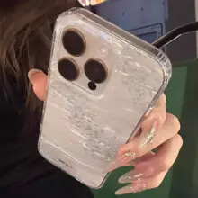 ラメグラデーションiPhoneケース【シェルデザイン・全包防摔・高級感】